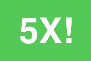 5x icon