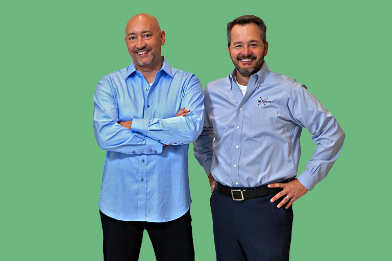 Tim Healy and Tim Kelley, founders of TNT Dental