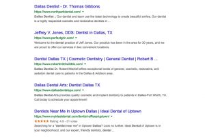 Best Organic SEO for Dentists
